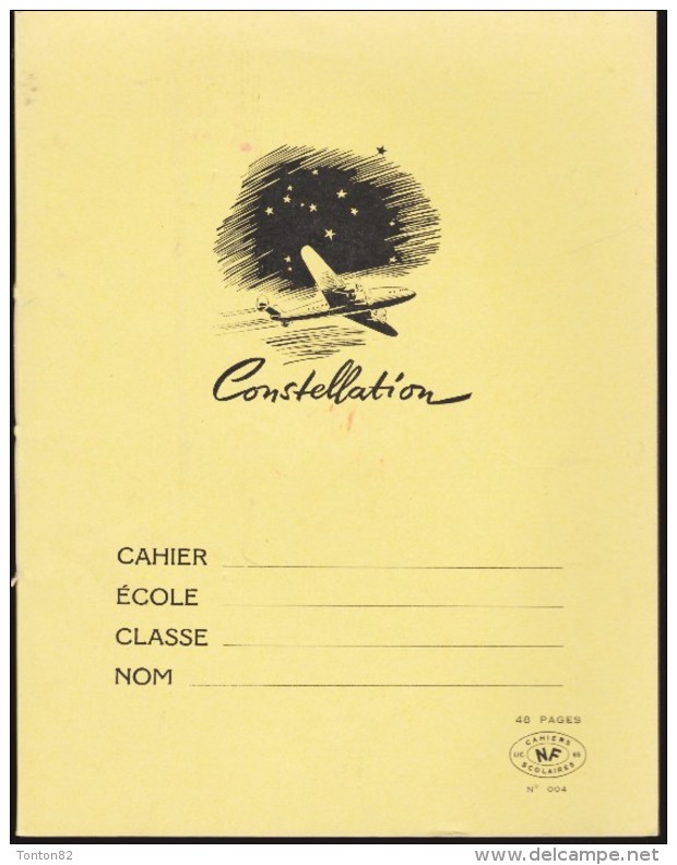 Cahier  - CONSTELLATION - Jaune - Transports