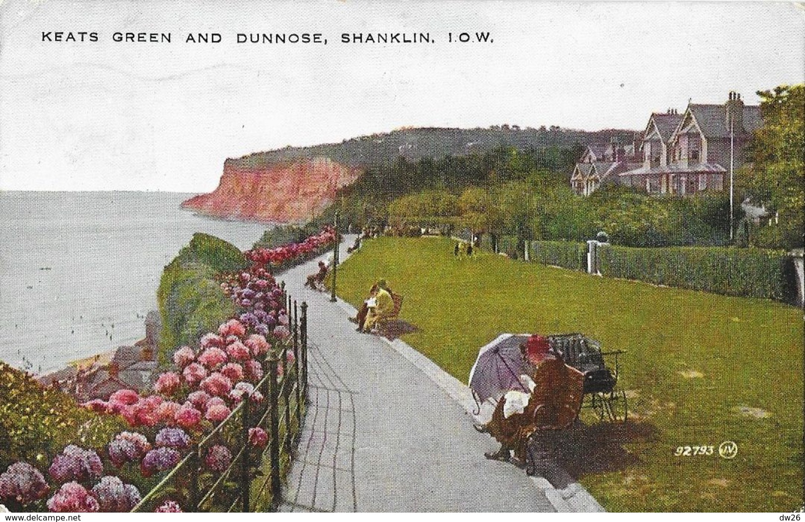 Keats Green And Dunnose, Shanklin, Isle Of Wight - Valentine's Series - Autres & Non Classés