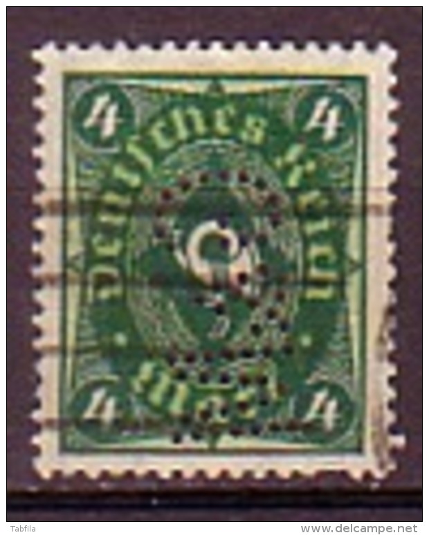 ALLEMAGNE - Deutsches Reich - 1902 - Perfines - Obl. - Perfins