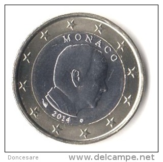 ** RARE 1 EURO MONACO 2014 NEUVE  ** 20.21.22 ** - Monaco