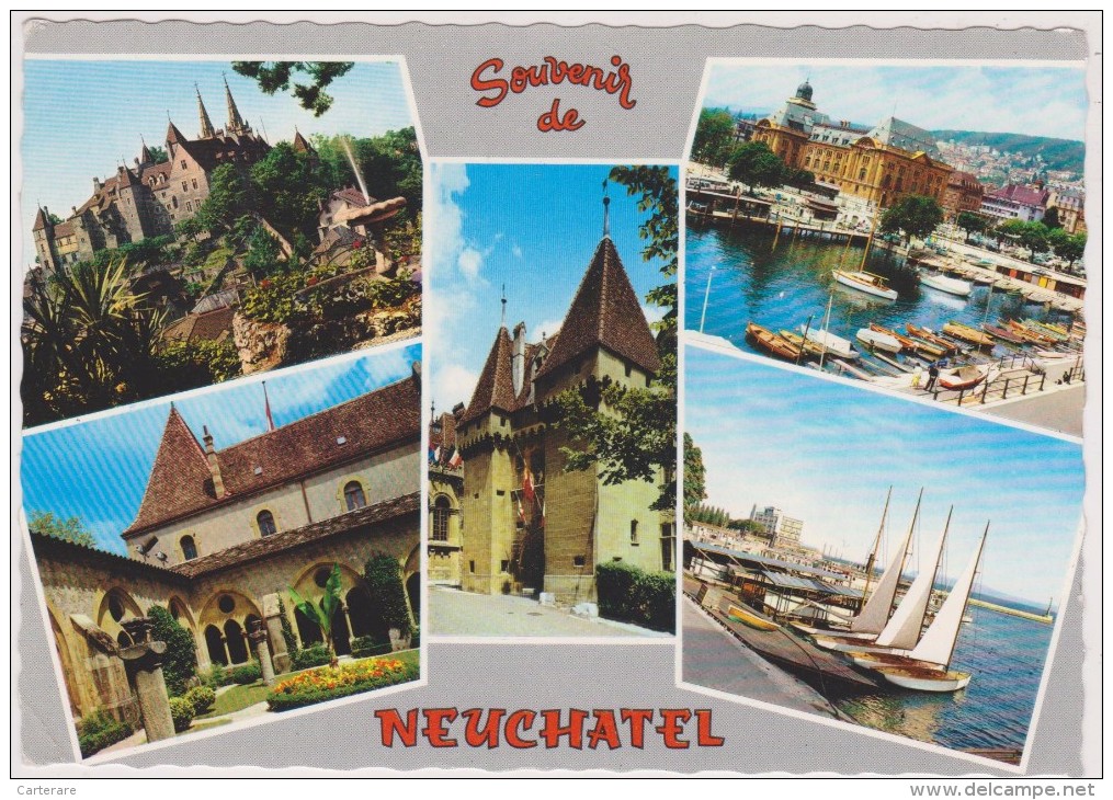 SUISSE,HELVETIA,SWISS,SWITZERLAND,SCWEIZ,SVIZZERA, NEUCHATEL,IL Y A 50 ANS - Neuchâtel