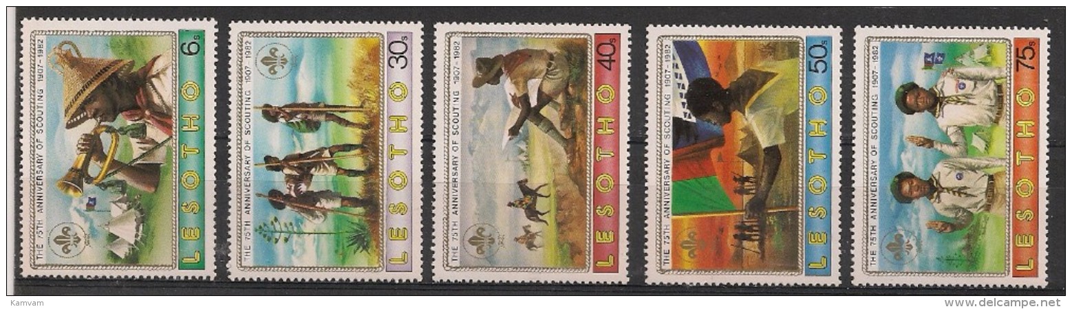 Lesotho 1982 SCOUTING  NSCH MNH ** - Liberia