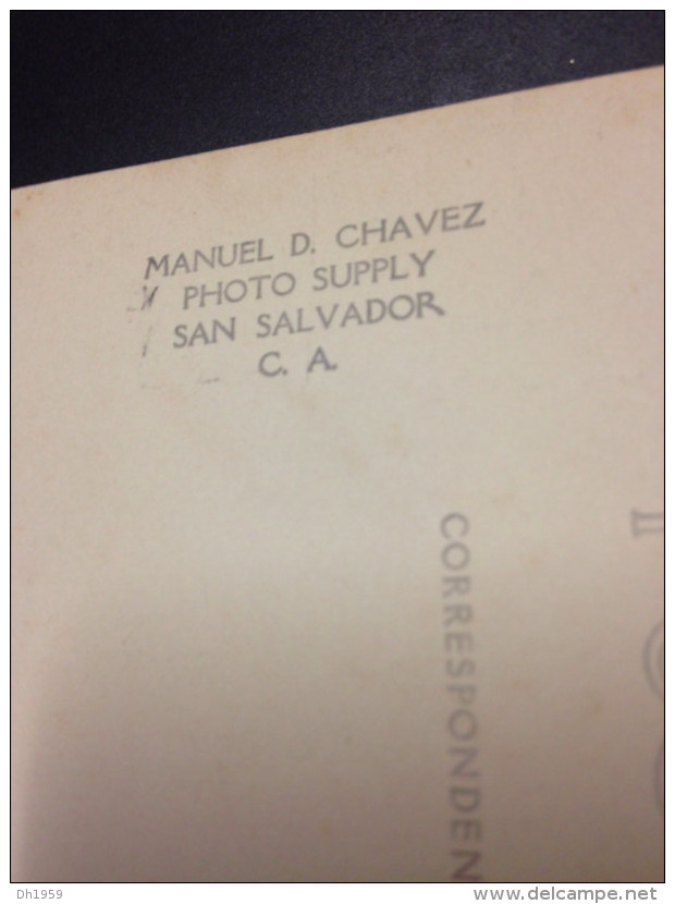 SAN SALVADOR  EL SALVADOR SAN MIGUEL APRIL 1919 CORREDOR HOTEL PARIS PHOTO SUPPLY MANUEL D CHAVEZ - El Salvador