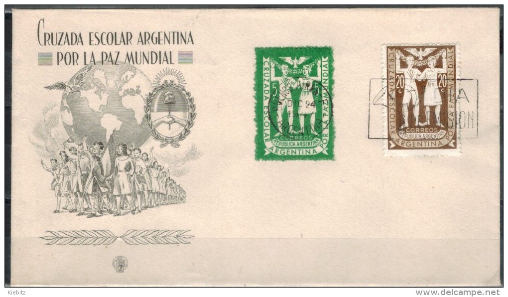 ARGENTINIEN 1947 - FDC Mit MiNr: 547-548  Used - FDC