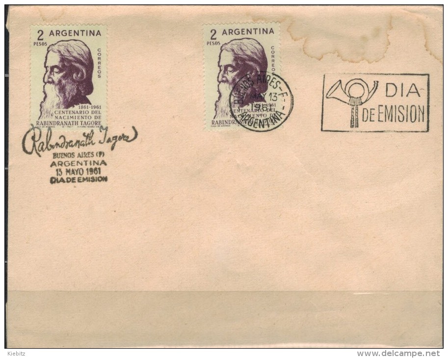 ARGENTINIEN 1961 - FDC Mit  MiNr: 778 Used - FDC