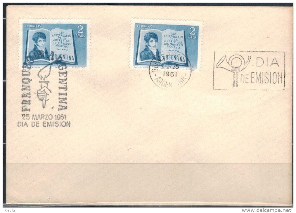 ARGENTINIEN 1961 - FDC Mit MiNr: 772  Used - FDC