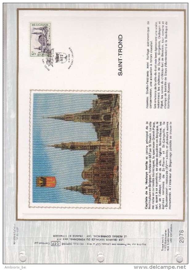 Carte Max CEF 1773 Saint Trond - 1971-1980