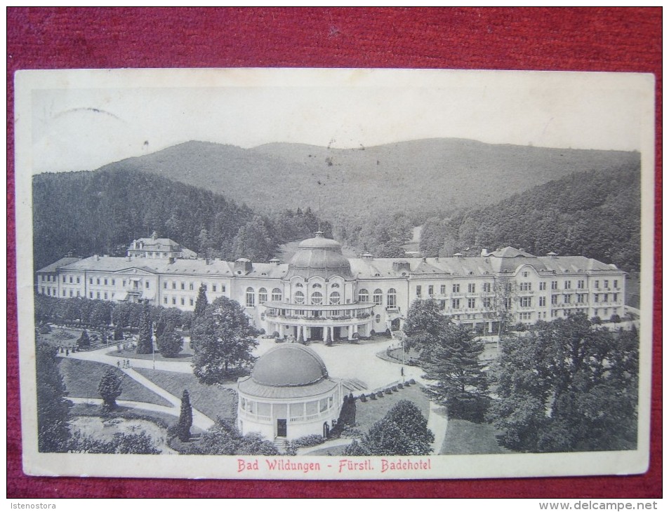 GERMANY / BAD WILDUNGEN / 1911 - Bad Wildungen