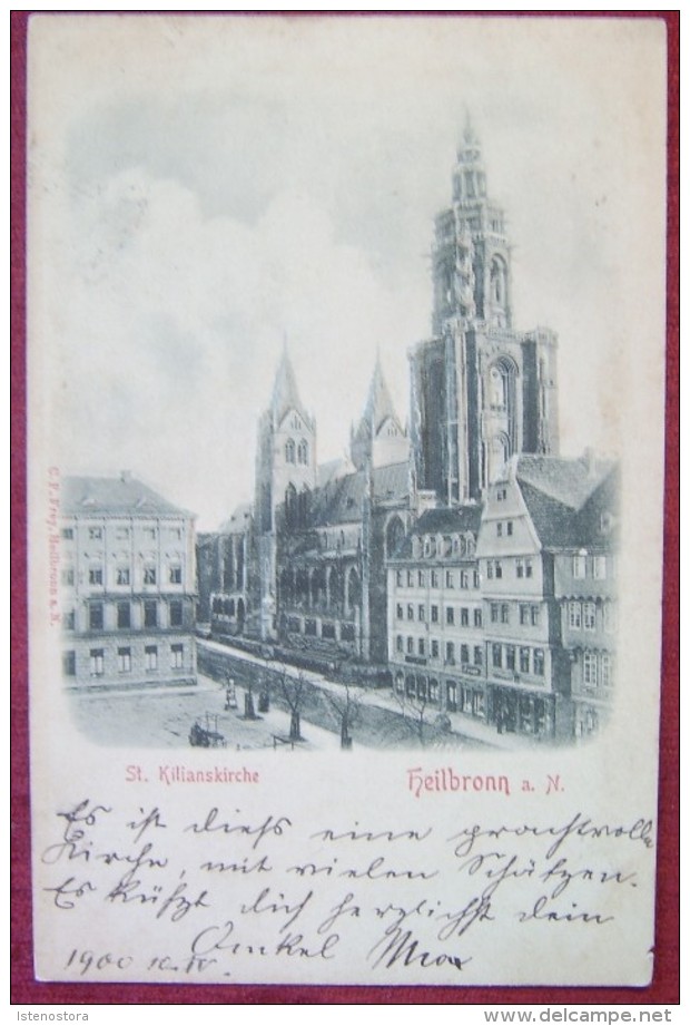 GERMANY / HEILBRONN / EMBOSSED / 1900 - Heilbronn