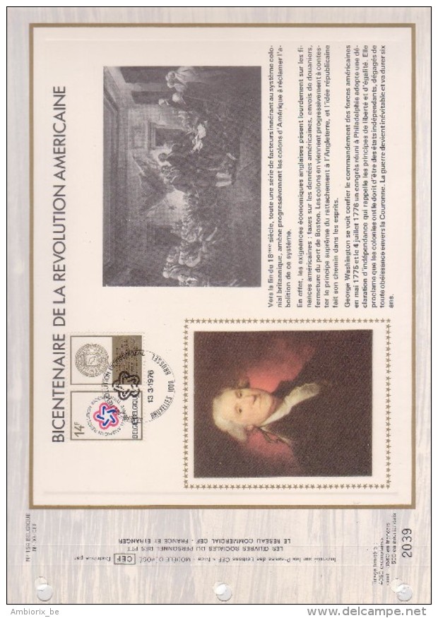 Carte Max CEF 1797 Bicentenaire De La Révolution Américaine - 1971-1980