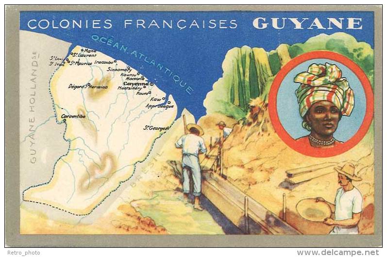 Colonies Françaises : Guyane  ( Chercheurs D’or ) - Autres & Non Classés