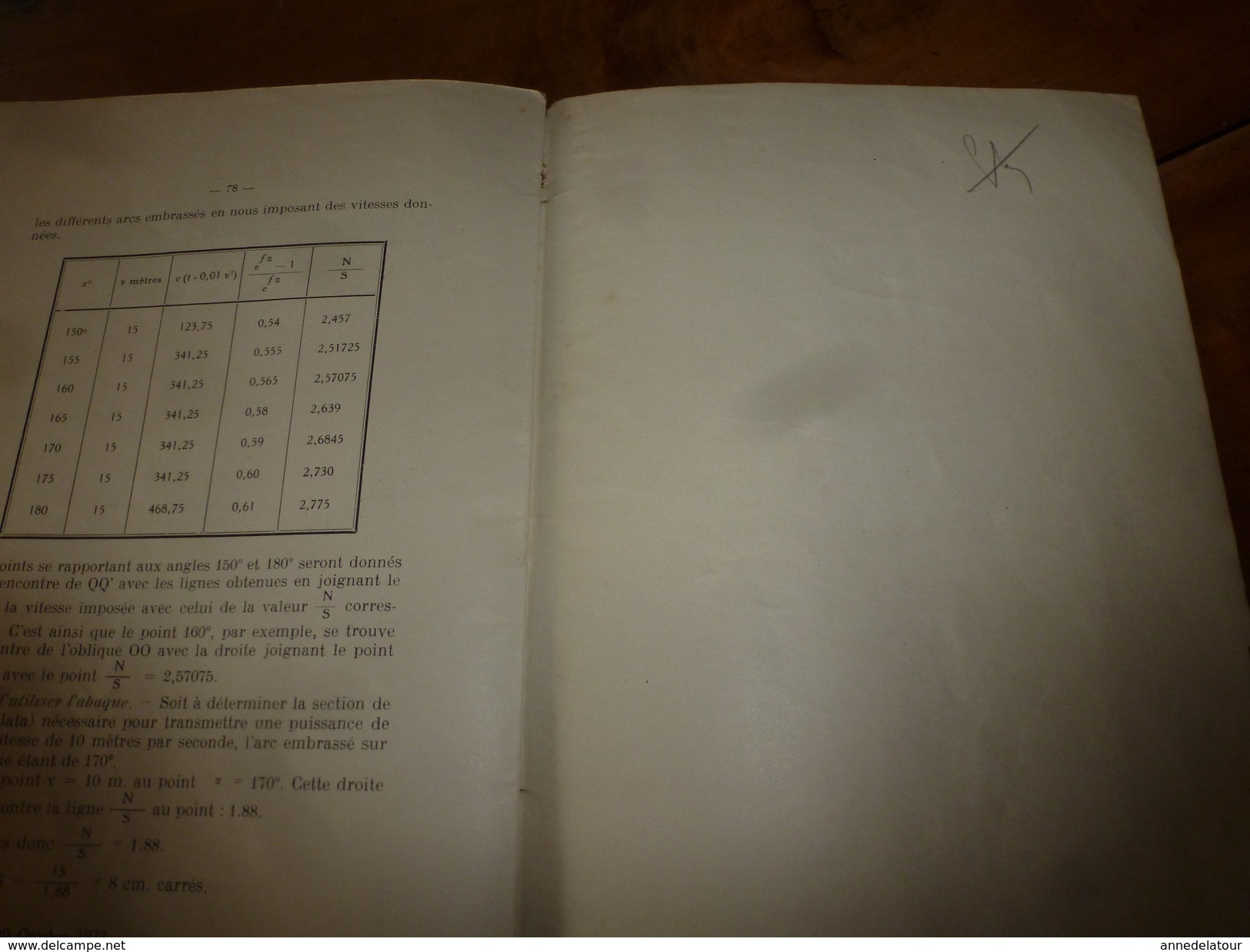 1923 COURROIES DE TRANSMISSION , par Henri Carlier , ingénieur en chef des Charbonnages de France et à Ressaix