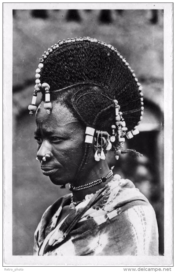 Niger – Coiffure De Femme Peule - Niger