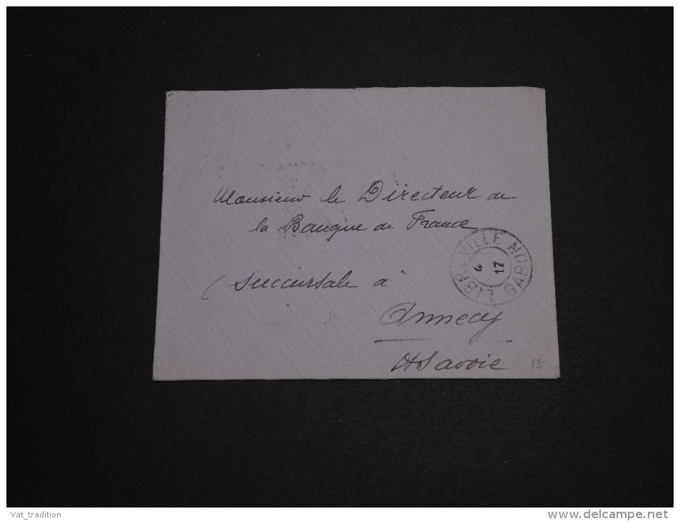 FRANCE / GABON - Enveloppe De Libreville Pour La France En 1917 , Affranchissement Au Verso - A Voir - L 948 - Covers & Documents