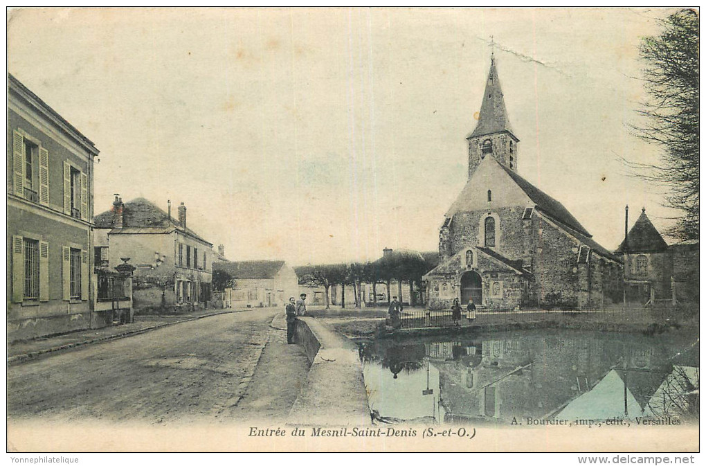 78 - MESNIL SAINT DENIS - Eglise - Le Mesnil Saint Denis