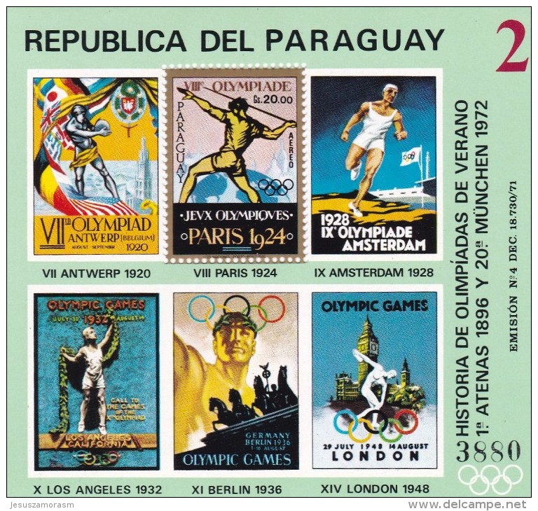 Paraguay Hb Michel 185 - Paraguay