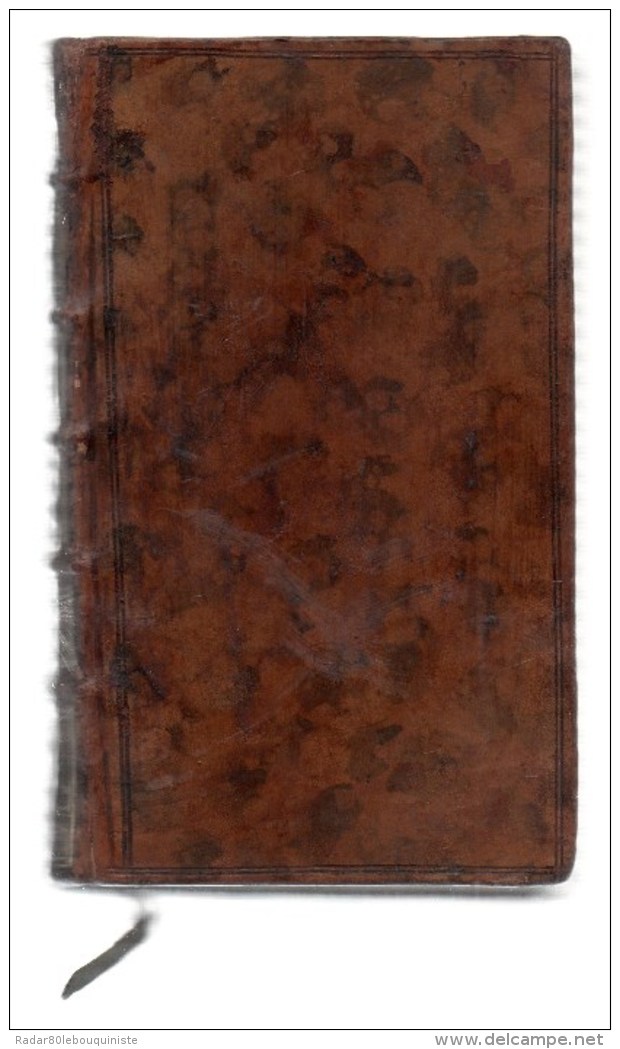 Principes Généraux Et Raisonnés De La Grammaire Françoise.Restaut Pierre.3e édit.frontispice.XXIV-568 Pages.1737.in-12. - 1701-1800