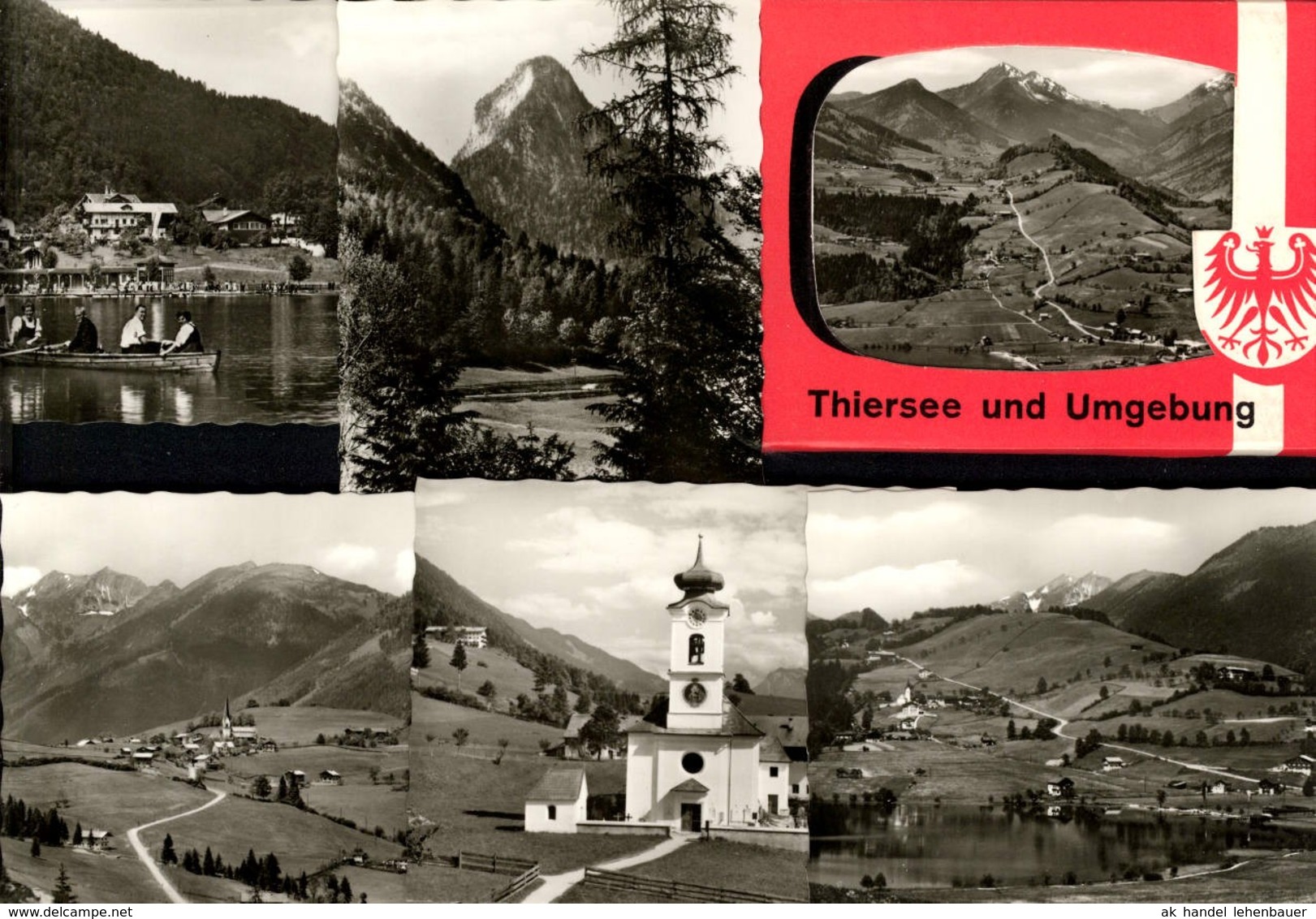 493579,Leporello Sammelmappe 10 Fotos Ansichten Thiersee U. Umgebung Landl - Sonstige & Ohne Zuordnung