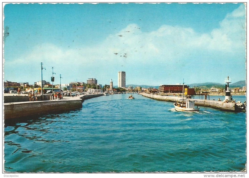 R1766 Rimini - Porto Canale - Panorama / Viaggiata 1968 - Rimini