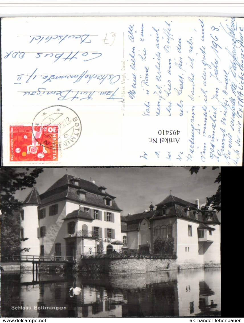 495410,Bottmingen Schloss Kt Basel-Land - Bottmingen