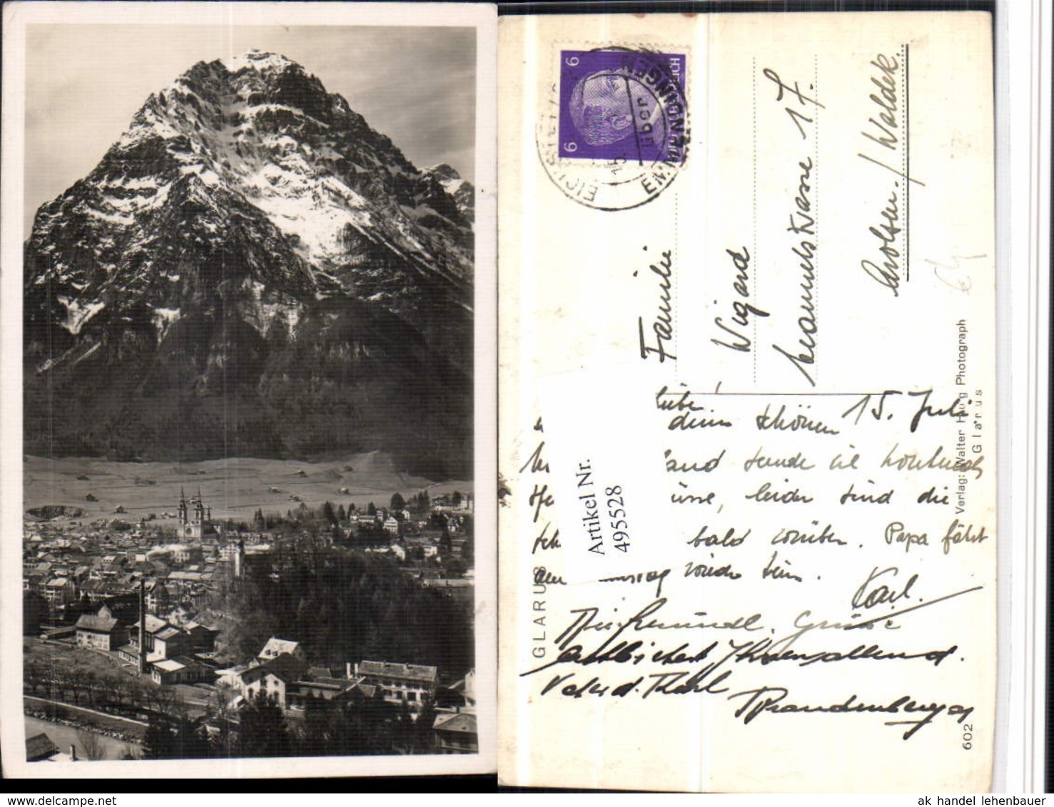 495528,Glarus Totale Bergkulisse - Sonstige & Ohne Zuordnung