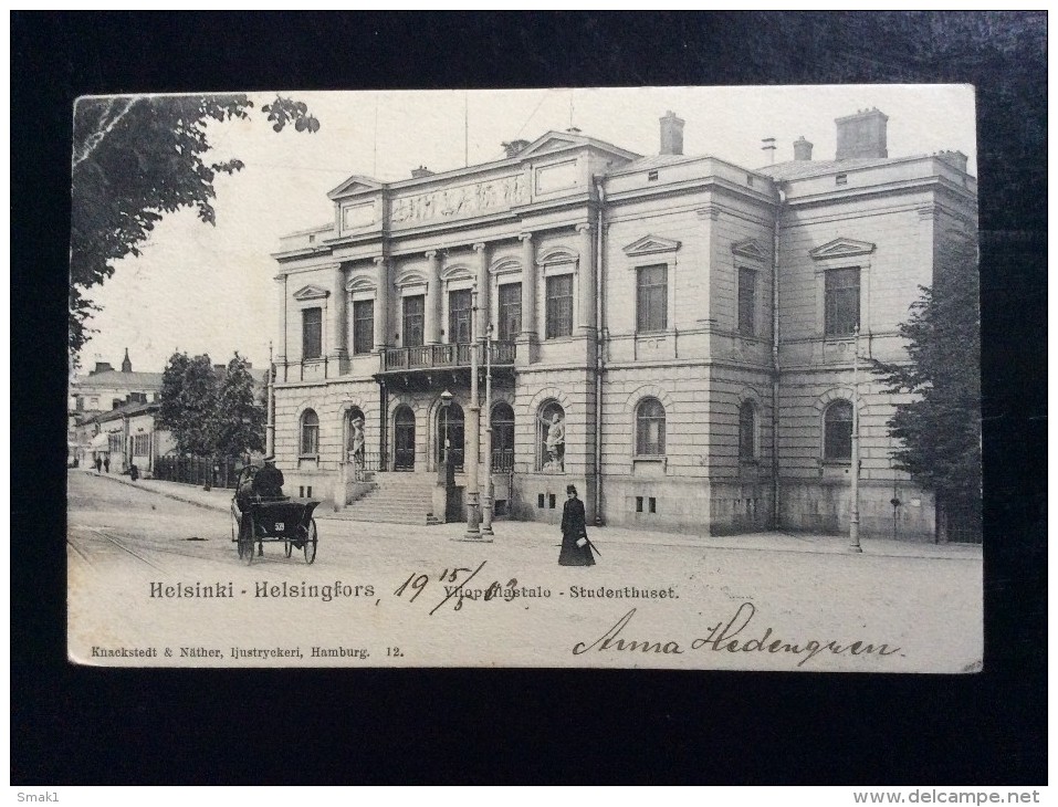 RUSSIA   FINLAND     OCCUPATION  1903.  HELSINKI - Briefe U. Dokumente