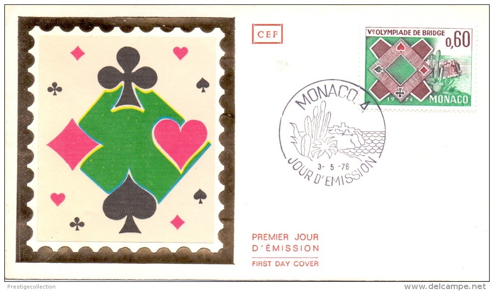 MONACO BRIDGE FDC (AGO160045) - Non Classificati