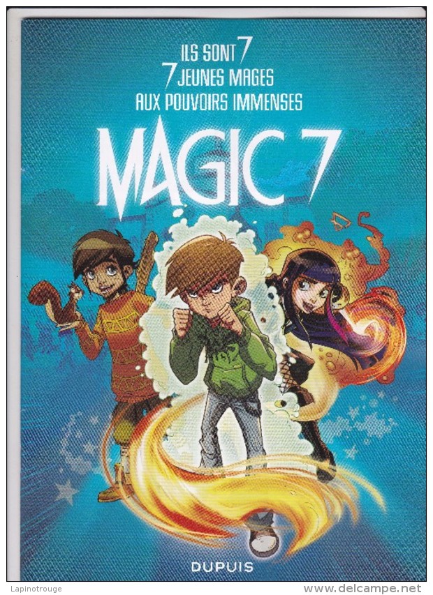 Dossier De Presse QUATTROCCHI TOUSSAINT Magic 7 Dupuis 2016 - Persboek