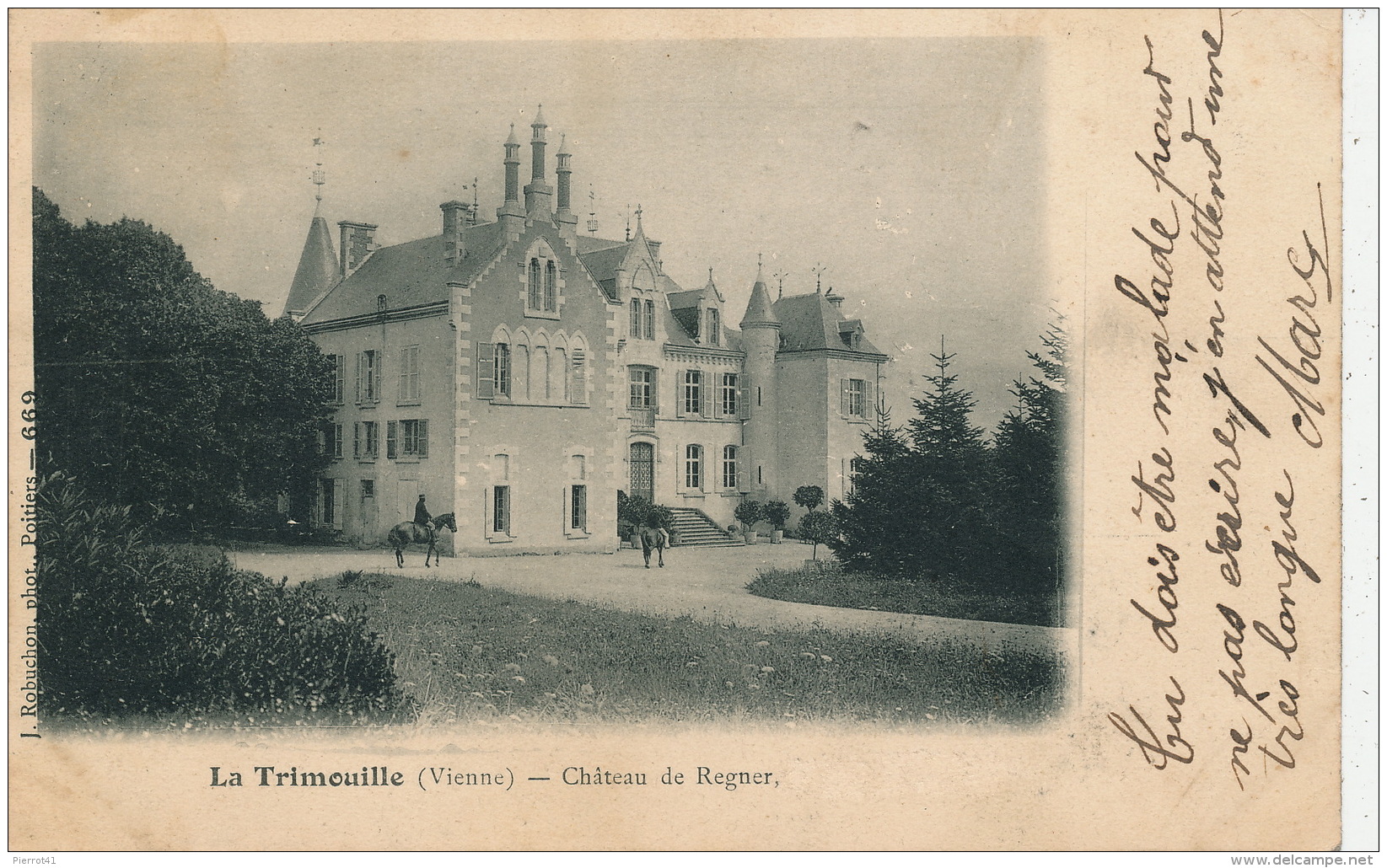 LA TRIMOUILLE - Château De REGNER - La Trimouille