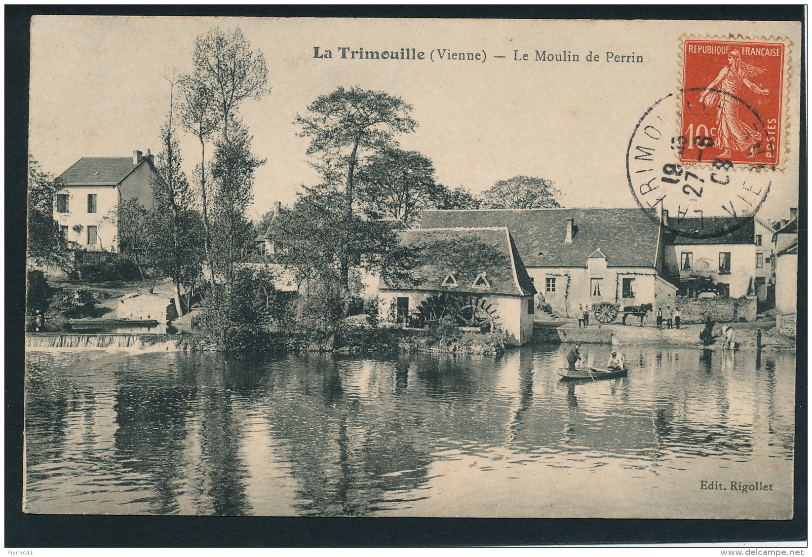 LA TRIMOUILLE - Le Moulin De Perrin - La Trimouille