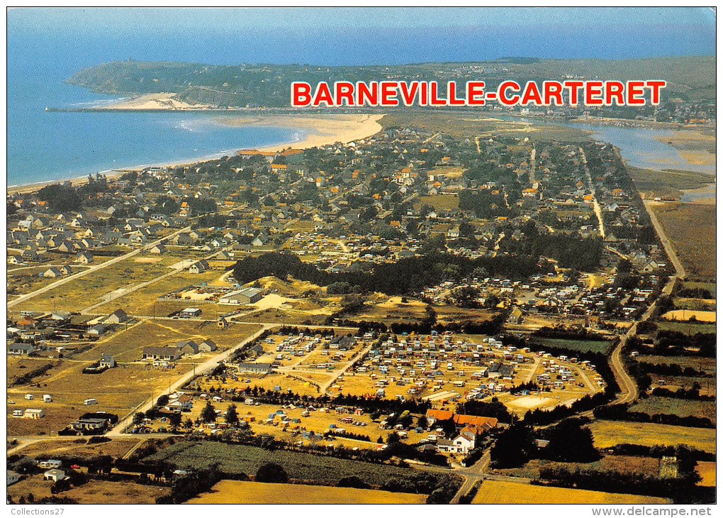 50-BARNEVILLE-CARTERET- VUE DU CIEL - Barneville