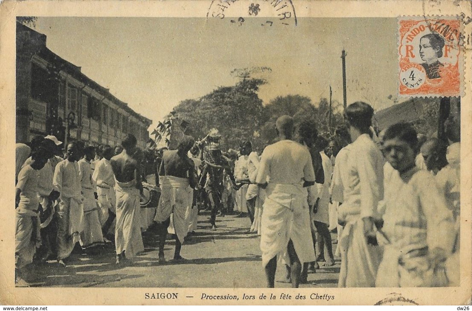 Indo-chine - Saïgon - Procession Lors De La Fête Des Cheffys - Edition Nadal - Viêt-Nam