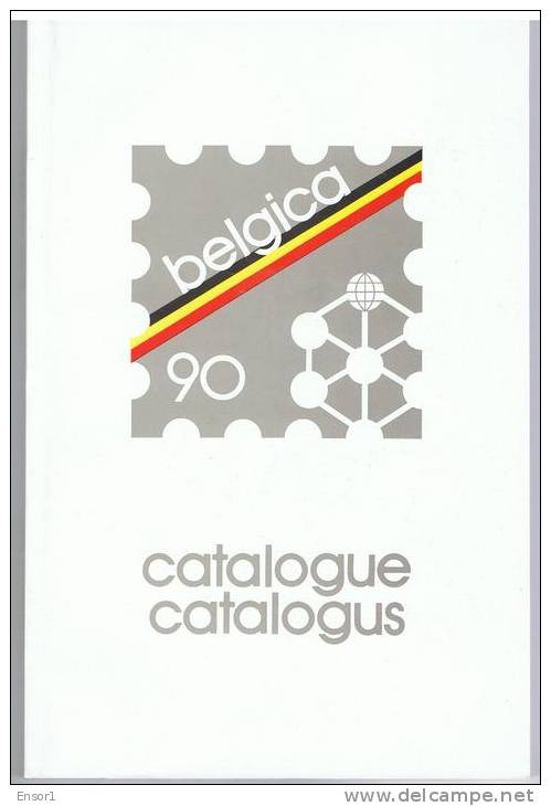 België  - Catalogus Belgica 1990 + Redouteblaadje - Bélgica