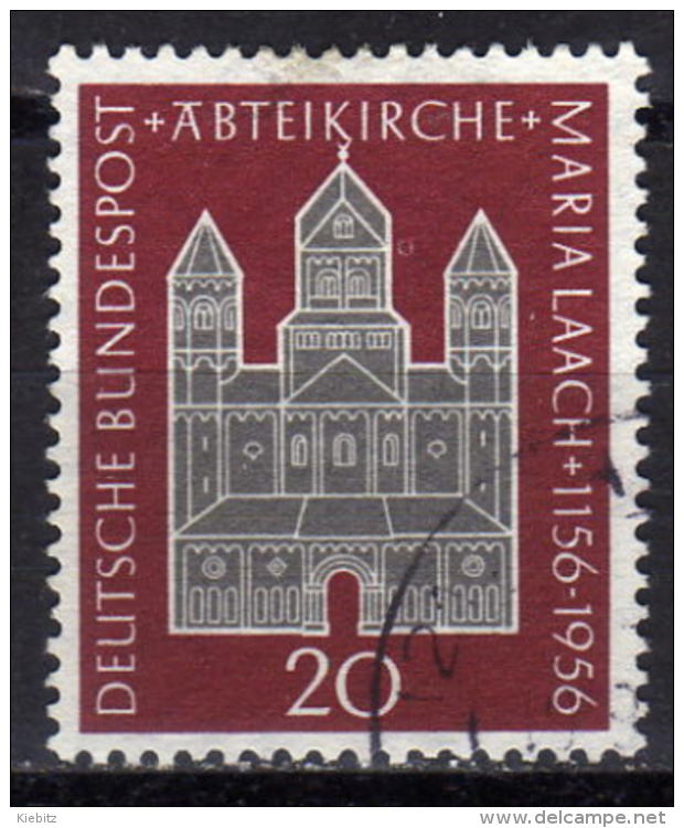 BRD 1956 - MiNr: 238 Abteikirche Maria Laach  Used - Gebraucht