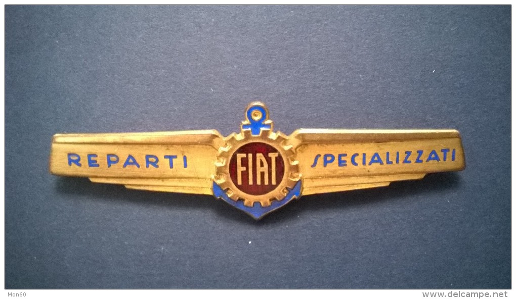 Pin's Reparti Fiat Specializzati - P356 - Fiat