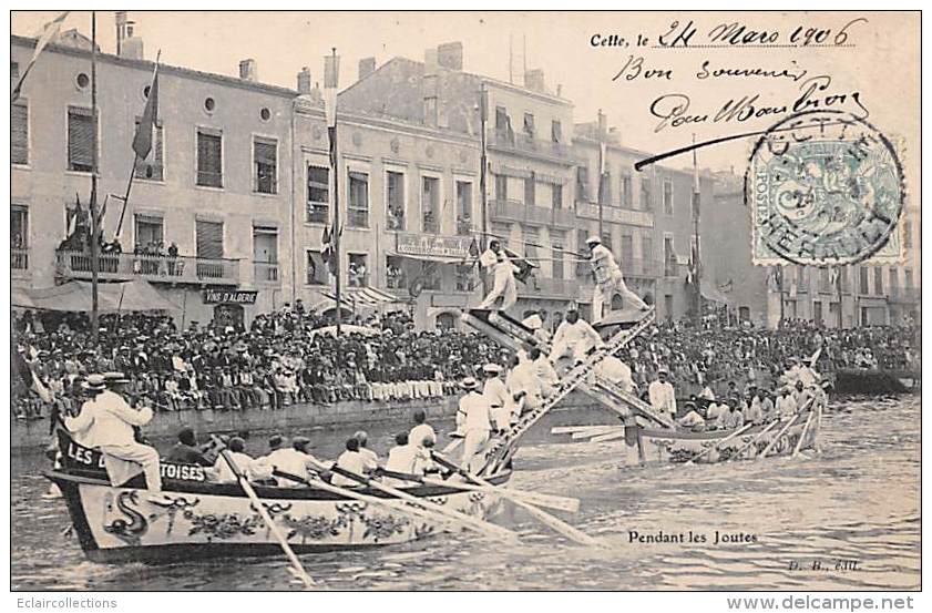 Sport Nautique.     Sète.    Cette.    Les Joutes - Autres & Non Classés