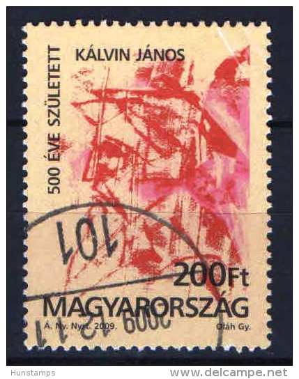 Hungary 2009. Janos Kalvin Stamp Used ! - Usado