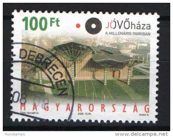 Hungary 2005. Hause Of The Future Stamp Used ! - Usati