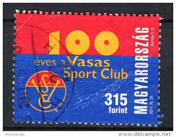 Hungary 2011. Vasas Sport Club Nice Stamp, Used ! - Gebruikt