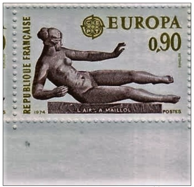 FRANCE:1974, EUROPA, Set Of 2; . Complete Sheets Of 50. MAURY #1788/89. Cv € 50.00 - Ganze Bögen