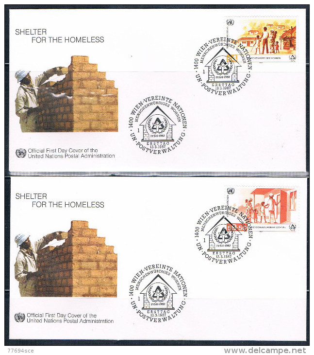 1987  Shelter For The Homeless - FDC