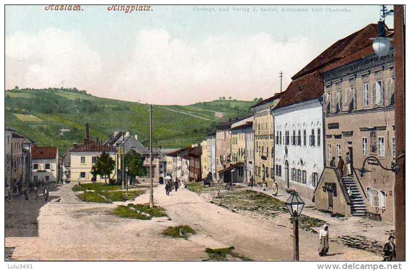 CPA - HASLACH (bei WILHEMSDORF) - (Allemagne-Bade-Wurtemberg) Ringplatz - Haslach