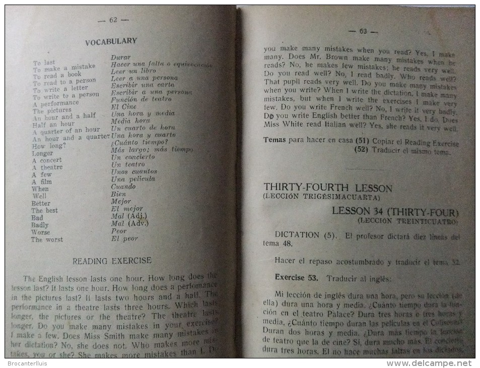 METODO VAUGHAN LONDON ENGLISH 3ª EDICION 1930 - Práctico