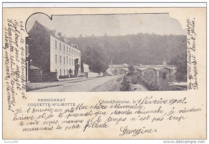 Chaudfontaine - Pensionnat Coquette-Wilmotte (précurseur, 1902) - Chaudfontaine