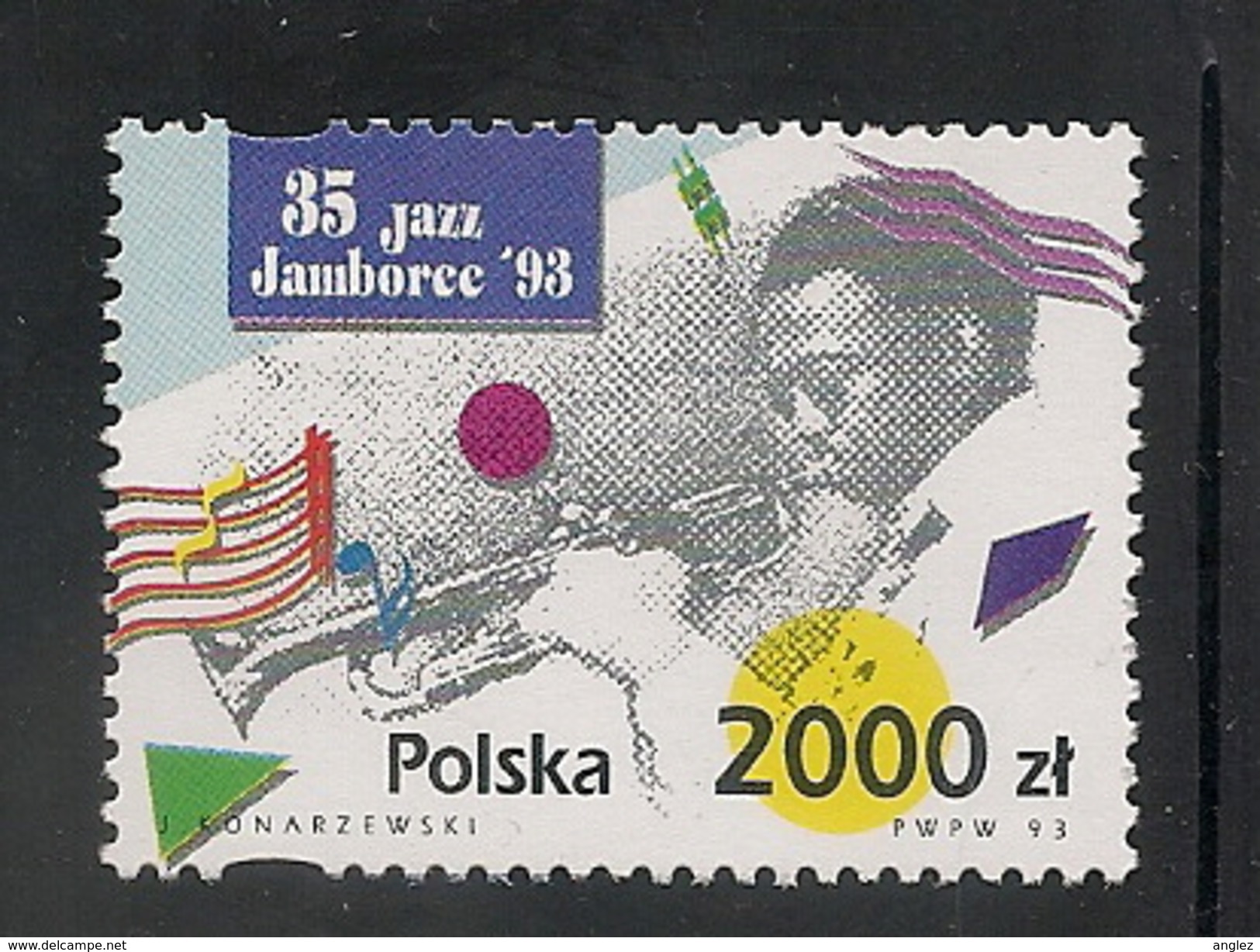 Poland: 1993 International Jazz Festival, "Jazz Jamboree '93" MNH - Neufs