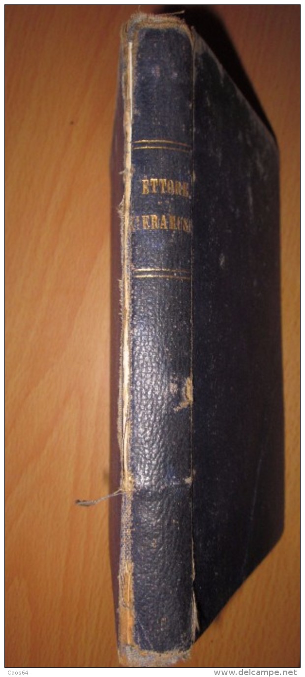 ETTORE FIERAMOSCA LA DISFIDA DI BARLETTA D'AZEGLIO LE MONNIER 1950 - Clásicos