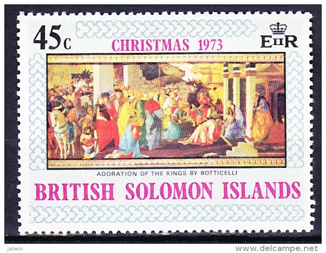 SALOMON - BRITISH SOLOMON ISLANDS 1973 YT N° 244 * - Islas Salomón (...-1978)