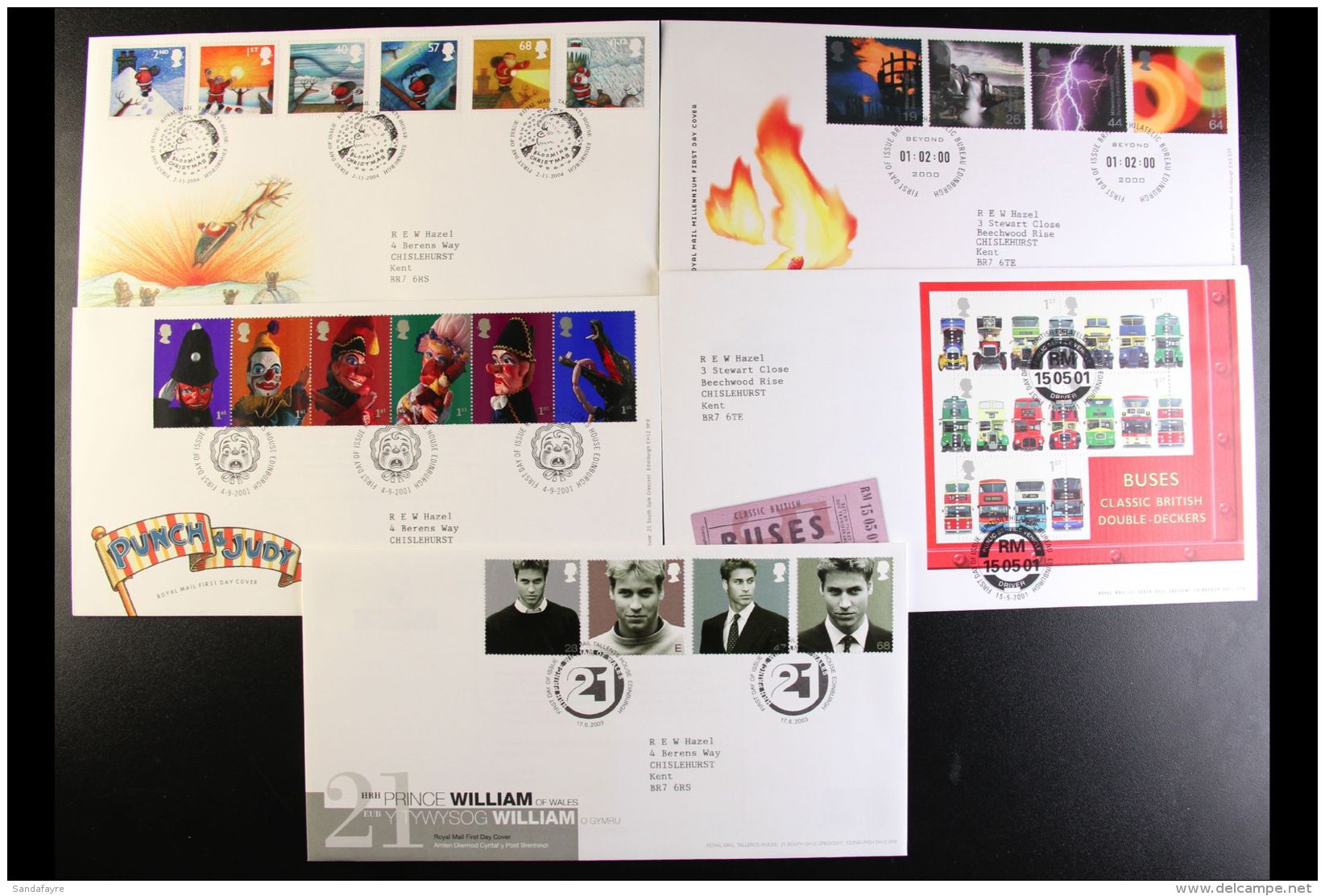 1971-2013 ALL DIFFERENT COLLECTION. An Attractive Collection Of Illustrated COMMEMORATIVE First Day Covers, All... - FDC