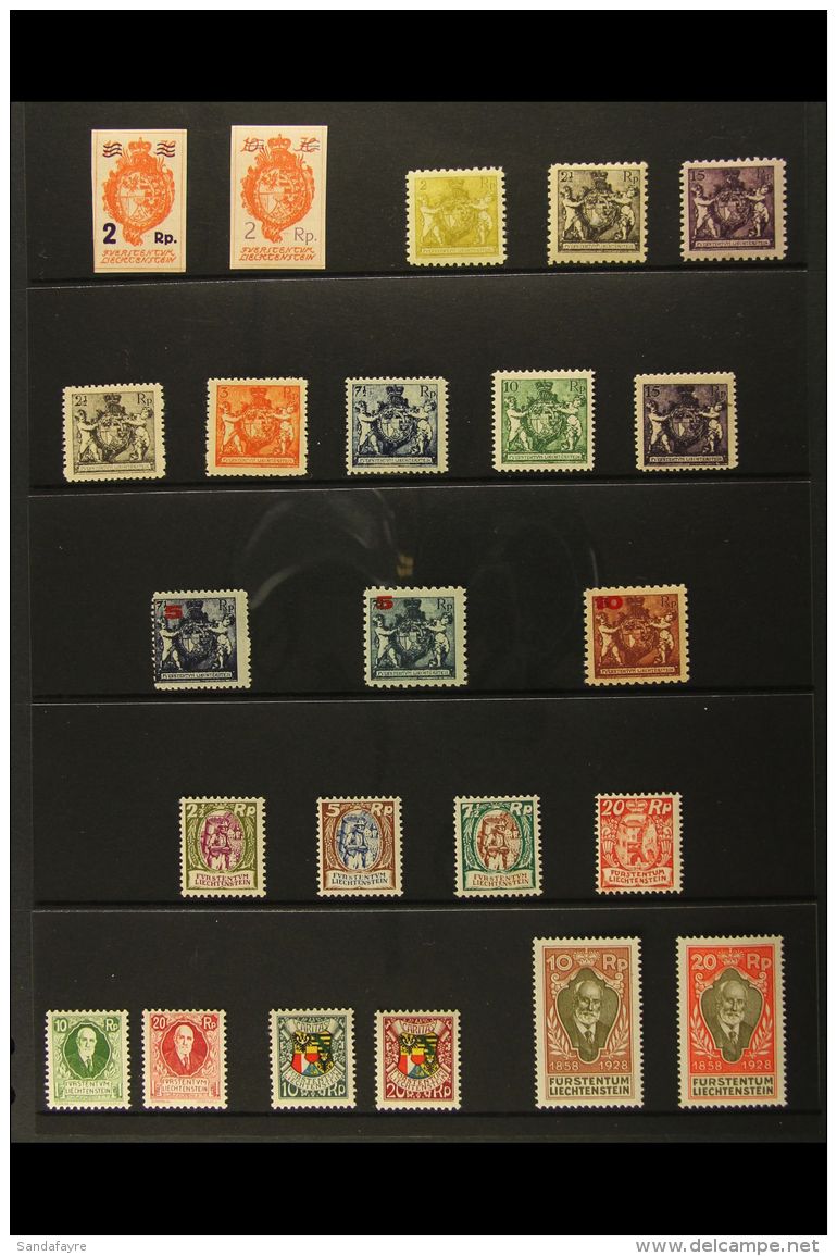 1912-28 VFM PRINCE JOHN COLLECTION Neatly Presented On Stockpages. Includes 1912 5h And 10h On Glazed Paper Plus... - Andere & Zonder Classificatie