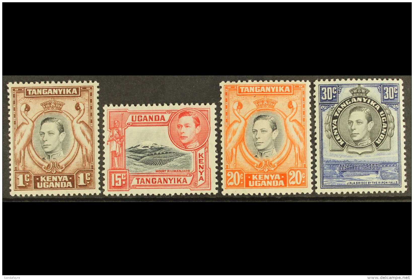 1938 1c, 15c, 20c, And 30c, Perf 13&frac14;, SG 131, 137, 139, And 141, Very Fine Mint. (4 Stamps) For More... - Vide